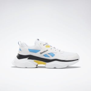 Adidasy Męskie Reebok Royal Bridge 3.0 Białe/Żółte/Niebieskie/Czarne PL 84VTAQP